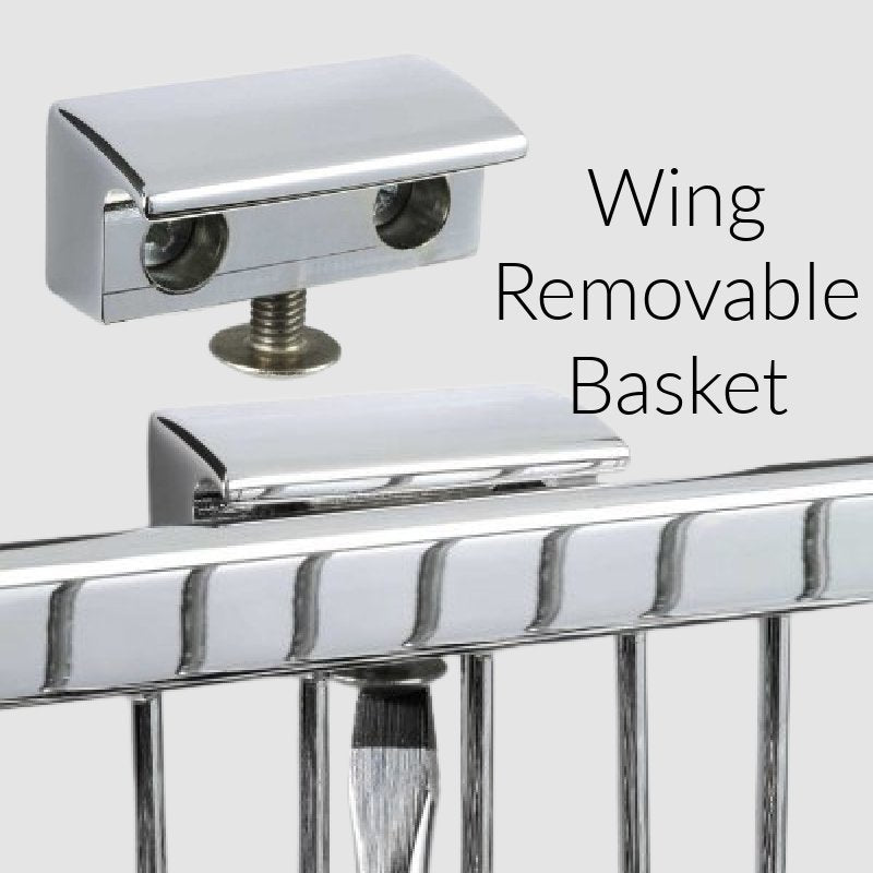 2 Tier Shower Basket - Wing Series - 2501 - Waiheke Bathrooms