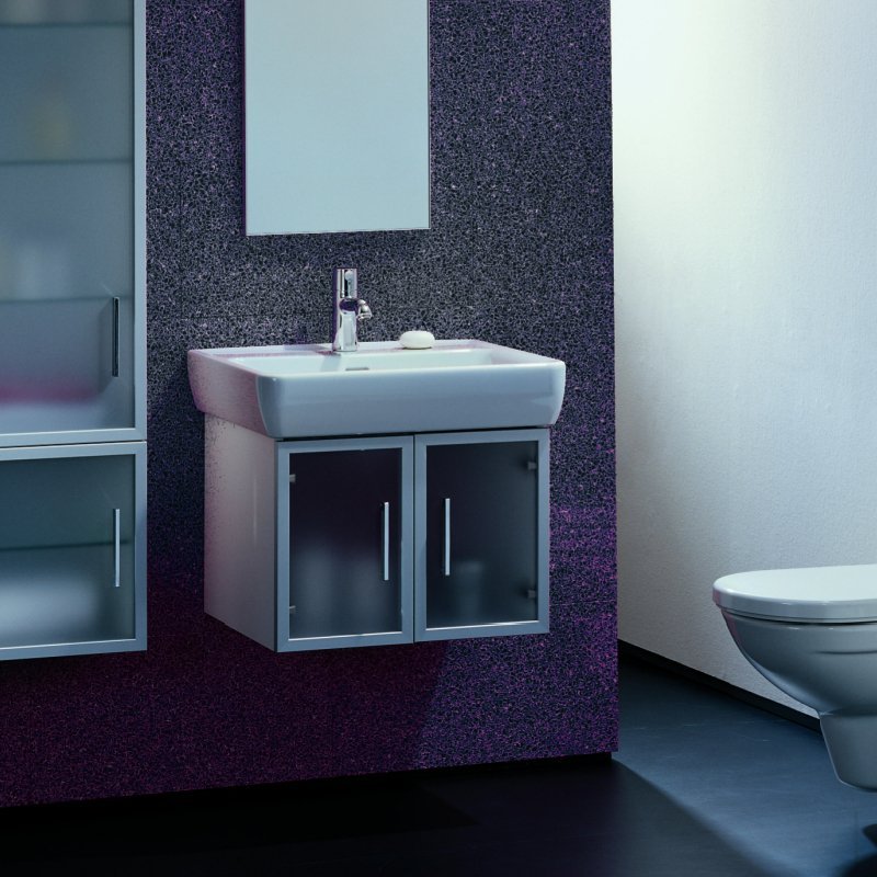 60cm Wallhung Vanity - Pro Series - 1895.2&amp;7395.1 - Waiheke Bathrooms