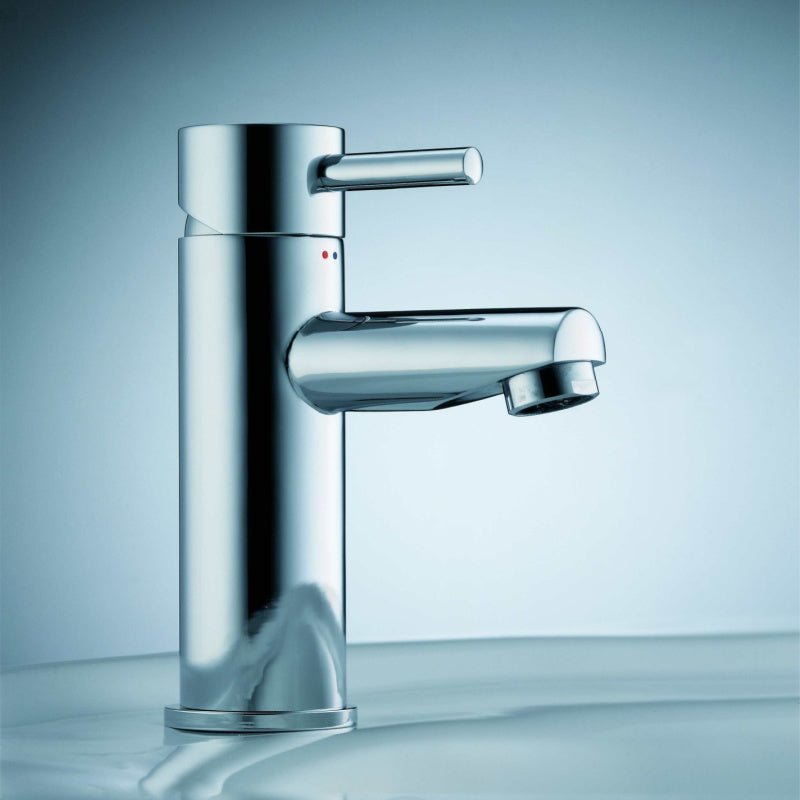 Basin Mixer with Pop - up Waste - Geometry Series - 7000 - Waiheke Bathrooms