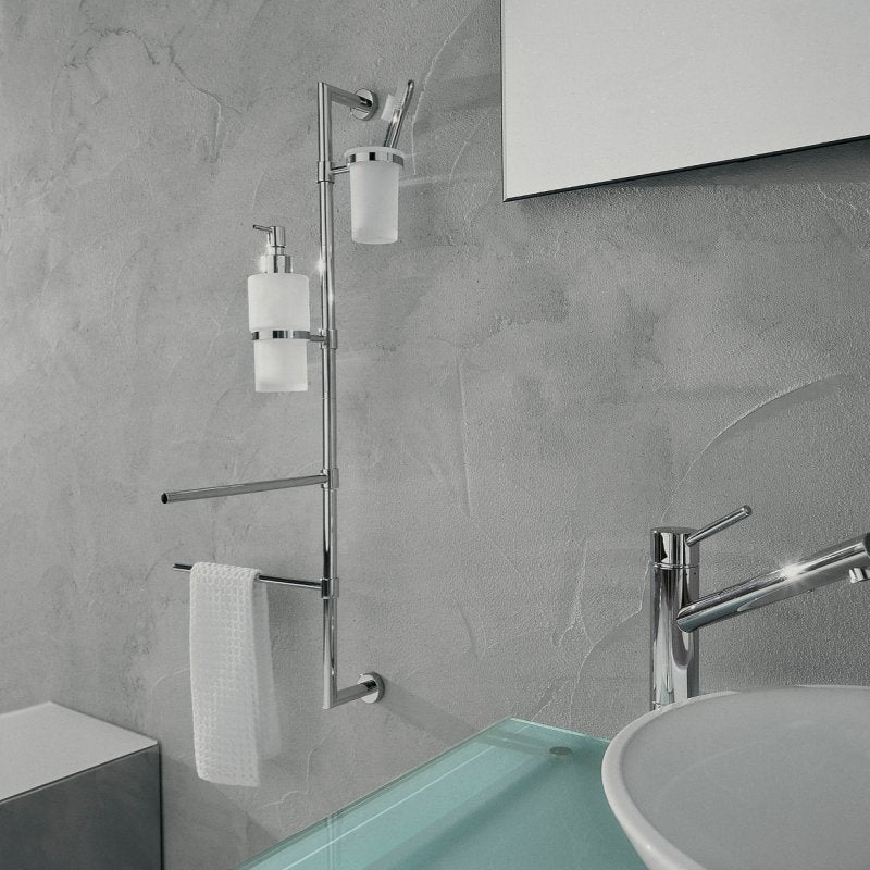 Bathroom Accessory Combination 1 - Baketo Rail System - 5223 - 5229 - 5224 - 5231 - Waiheke Bathrooms