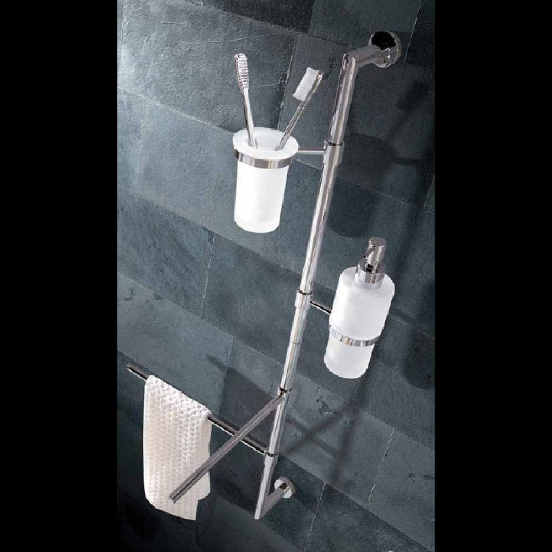 Bathroom Accessory Combination 1 - Baketo Rail System - 5223 - 5229 - 5224 - 5231 - Waiheke Bathrooms