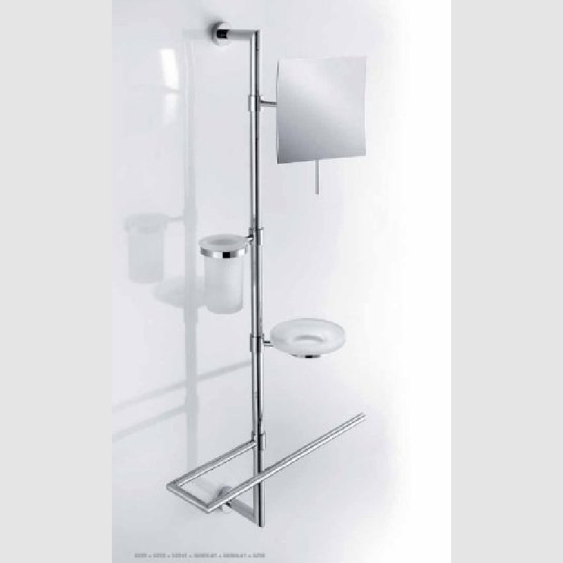 Bathroom Accessory Combination 2 - Baketo Rail System - 5223 - 5225 - 5224 - 5230 - 5232 - Waiheke Bathrooms