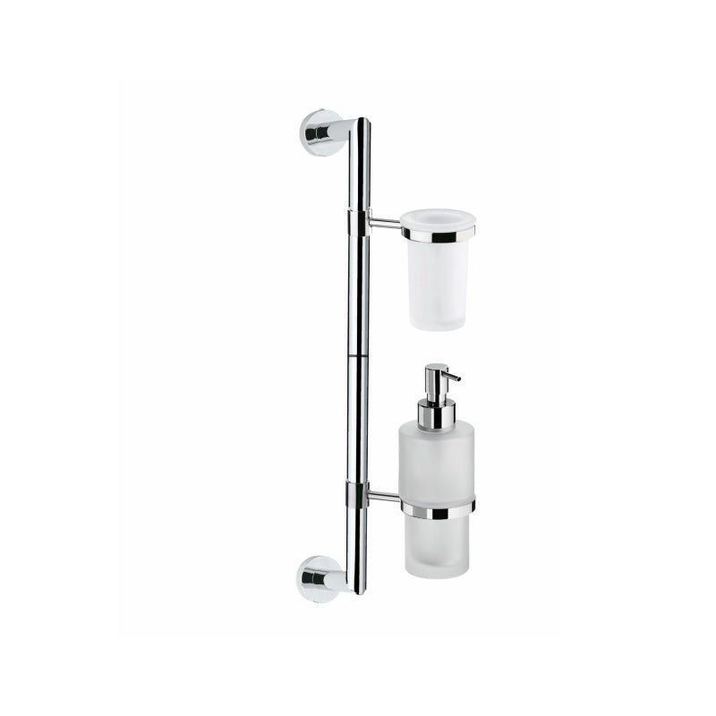 Bathroom Accessory Combination 3 - Baketo Rail System - 5222 - 5224 - 5231 - Waiheke Bathrooms