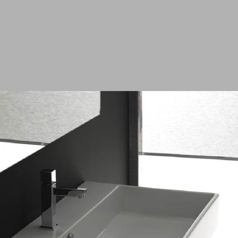 Ceramic Square Basin, 70cm - 53710 - Waiheke Bathrooms