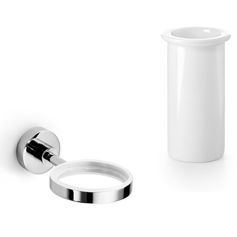 Ceramic Tumbler and Holder - Baketo Series - 5201ceramic - Waiheke Bathrooms