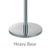 Combination Toilet Brush and Roll Holder - Floor - 51259 - 5226 - 5227 - Waiheke Bathrooms