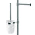 Combination Toilet Brush and Roll Holder - Floor - 51259 - 5226 - 5227 - Waiheke Bathrooms