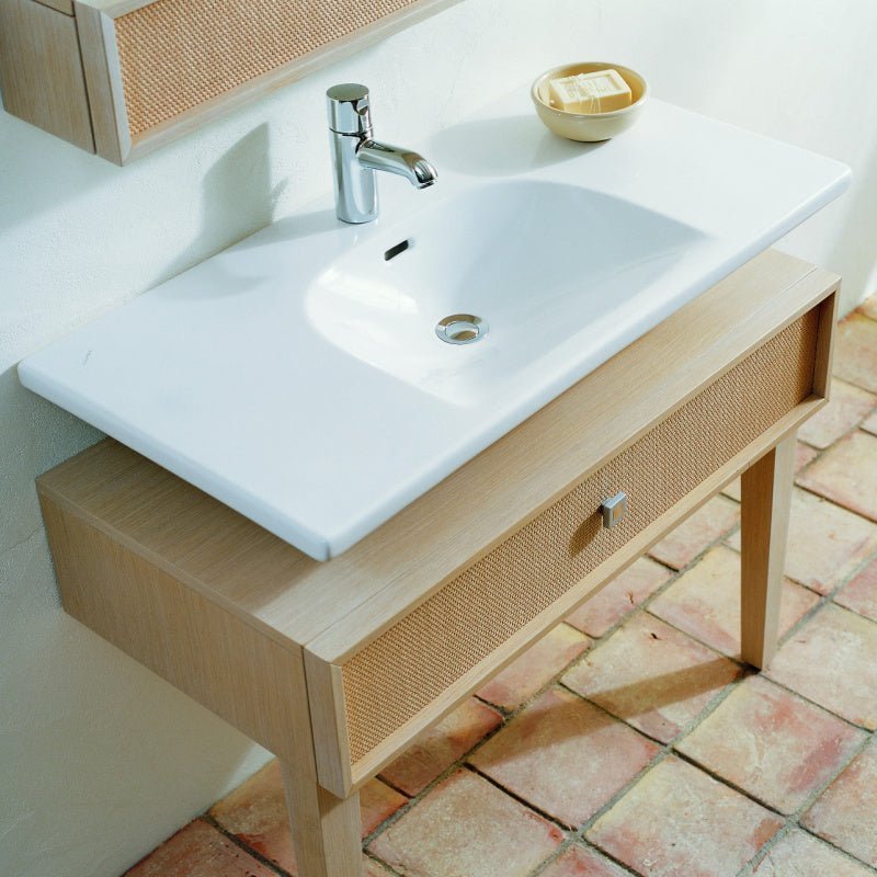 Countertop Basin & Shroud, 93cm - Living Series - 1443.6 - 1943.1 - Waiheke Bathrooms