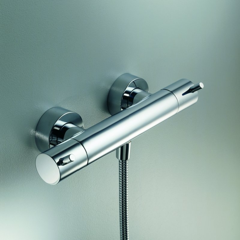 Exposed Shower Mixer - Geometry Series - 1300 - Waiheke Bathrooms