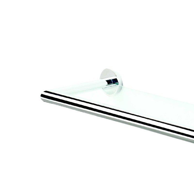 Glass Shelf 60cm - Circles Series - 6001 - Waiheke Bathrooms