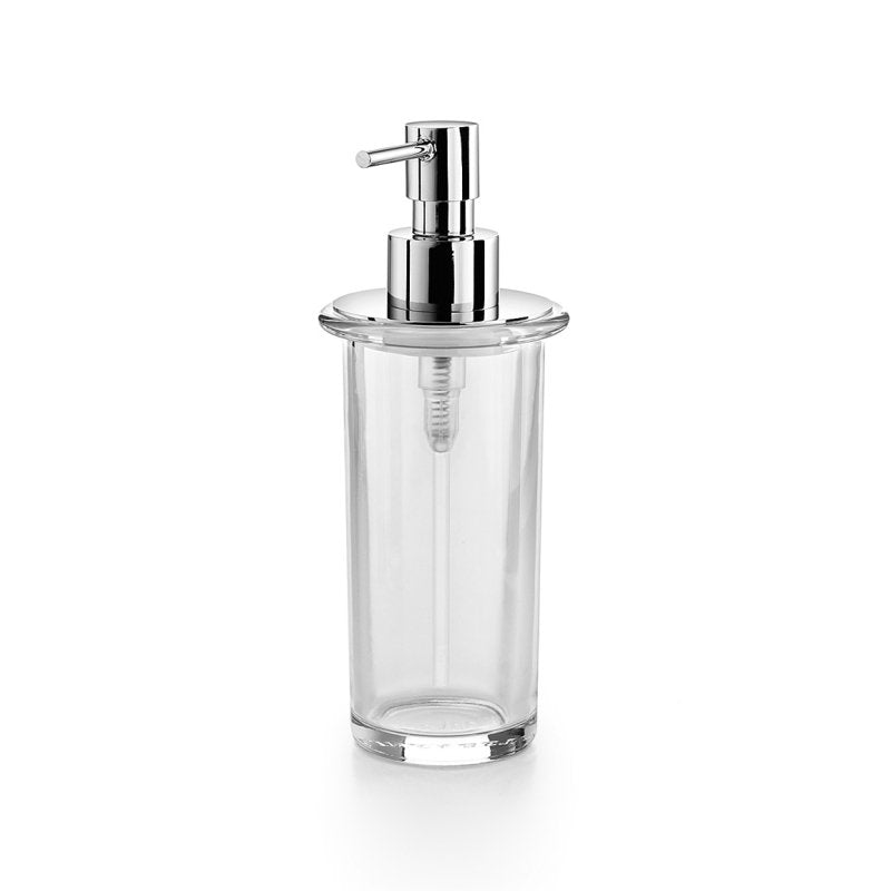 Glass Soap Dispenser - 55006transp - Waiheke Bathrooms