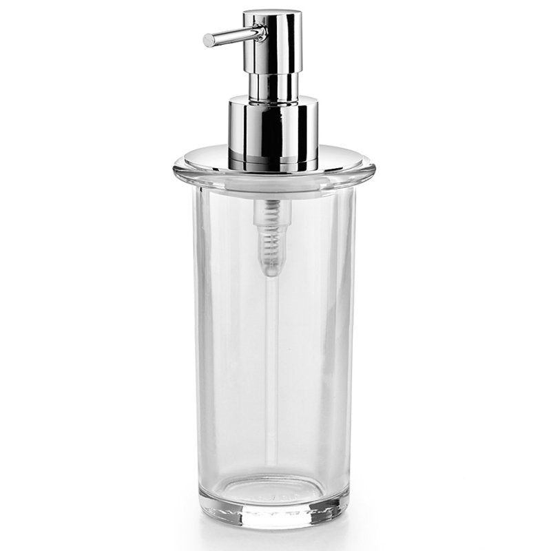 Glass Soap Dispenser - 55006transp - Waiheke Bathrooms