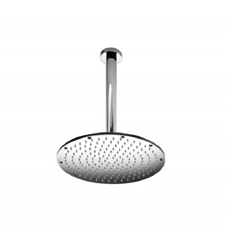 Rainshower Head &amp; Arm, Ceiling - Mounted, 230mm - 53804&amp;53811 - Waiheke Bathrooms