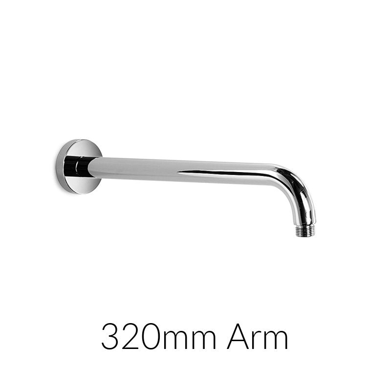 Rainshower Head & Arm, Wall - mounted, 230mm - 53801&53811 - Waiheke Bathrooms