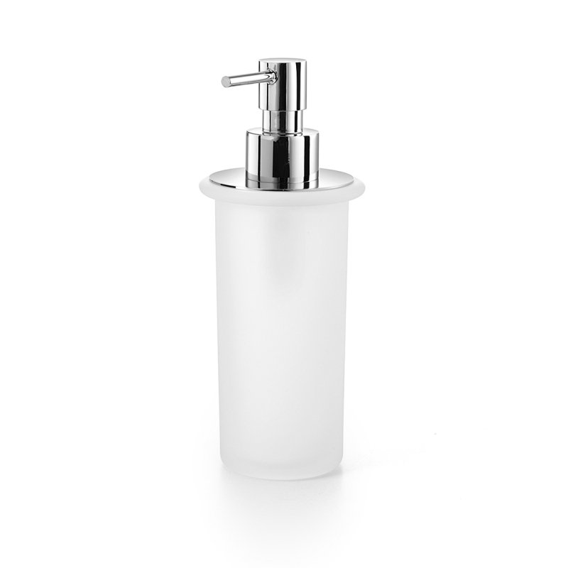 Satin Glass Soap Dispenser - 55006satin - Waiheke Bathrooms