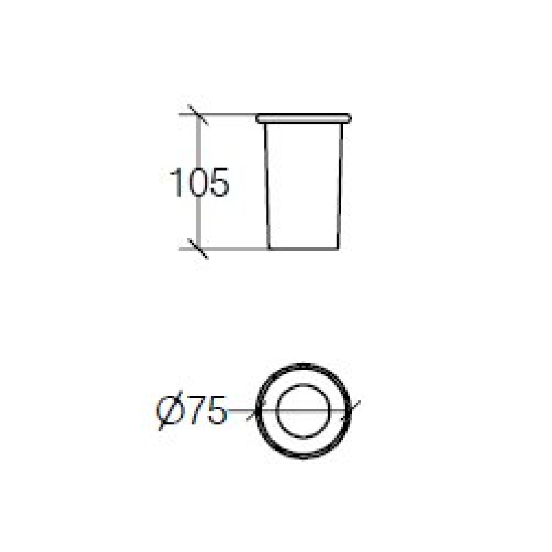 Satin Glass Tumbler and Holder - Baketo Series - 5201satin - Waiheke Bathrooms