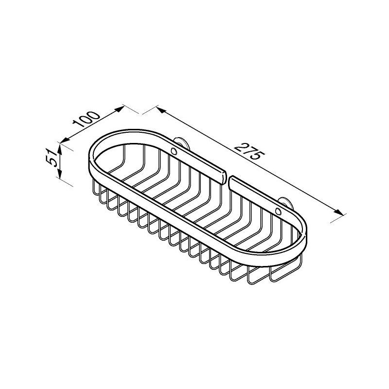 Shower Basket - Exclusive Series - 1502 - Waiheke Bathrooms