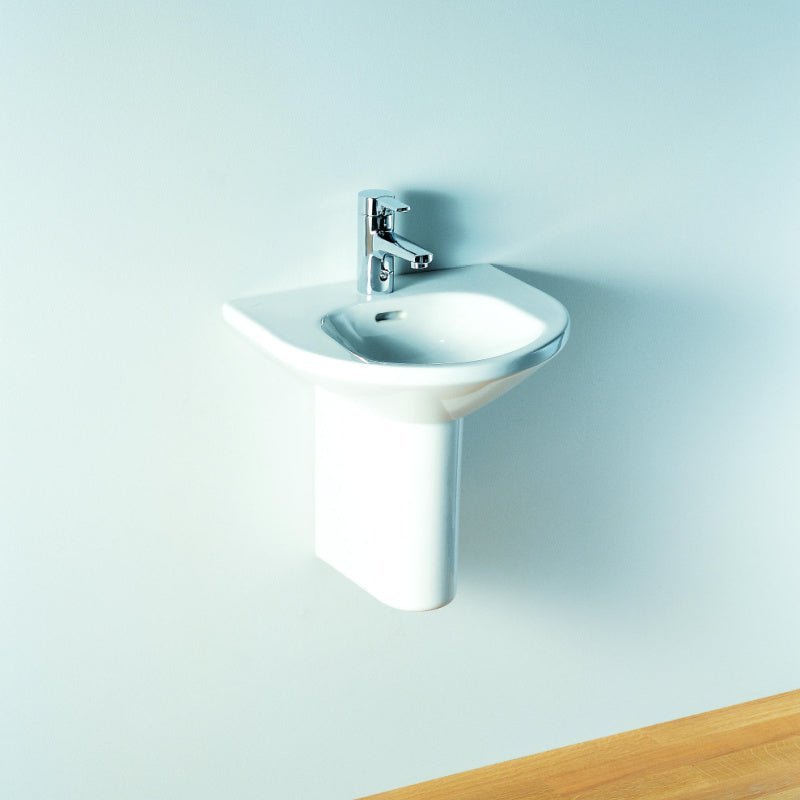 Small Basin &amp; Shroud 45cm - Living Series - 1543.1 - 1943.5 - Waiheke Bathrooms