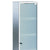 Stainless Steel Bathroom Cabinet, Glass Door, 90x25cm - 5173.29.81SatinDoor - Waiheke Bathrooms