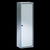 Stainless Steel Bathroom Cabinet, Mirror Door, 75x25cm - 5172.29.79MirrorDoor - Waiheke Bathrooms