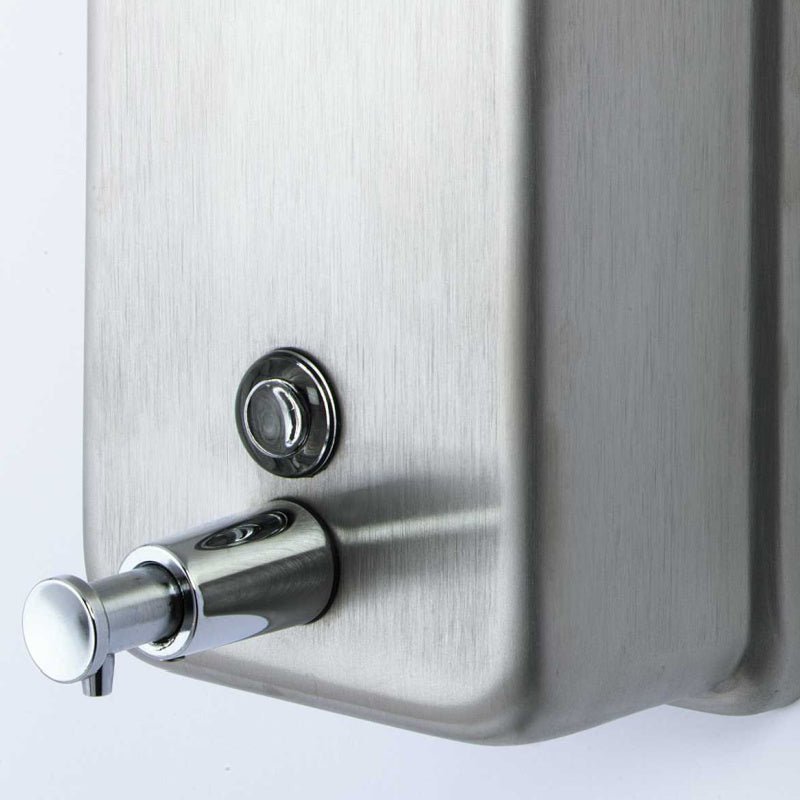 Stainless Steel Soap Dispenser - Hotel Series - 631 - Waiheke Bathrooms