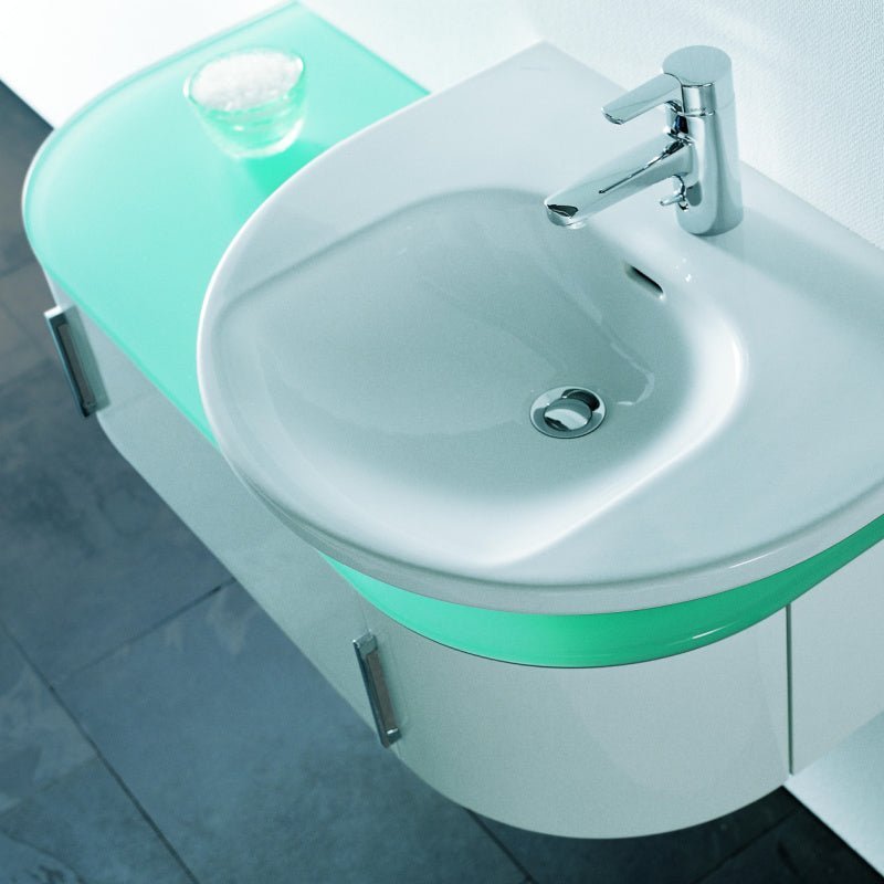 Washbasin &amp; Shroud 60cm - Living Series - 1043.2 - 1943.1 - Waiheke Bathrooms