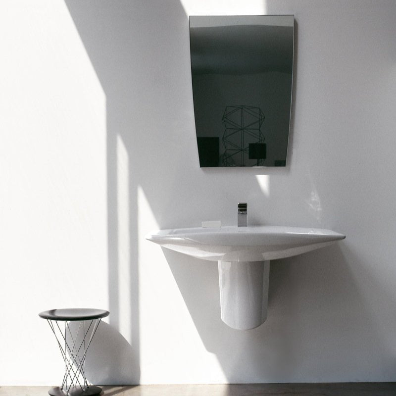 Washbasin &amp; Shroud 75cm - Mylife series - 1094.6&amp;1994.1 - Waiheke Bathrooms